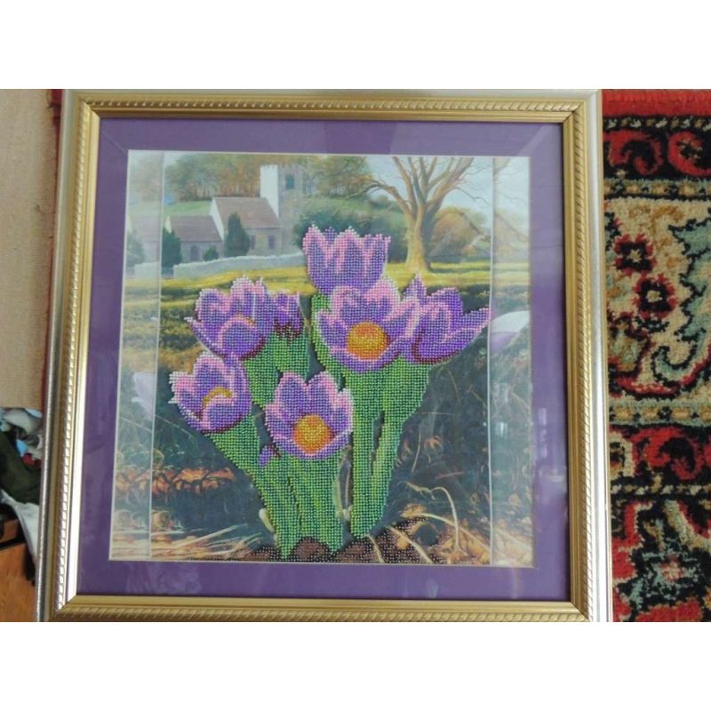 Charts on artistic canvas Spring in Provence