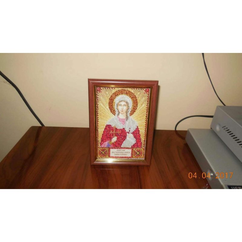 St.Icons Mini Bead embroidery kits St. Victoria