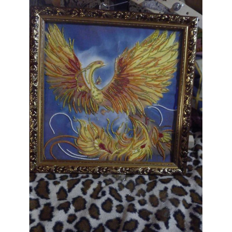 Charts on artistic canvas The Firebird
