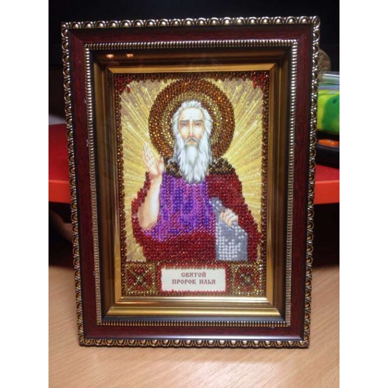 St.Icons Mini Bead embroidery kits St. Elijah