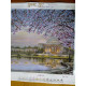 Charts on artistic canvas Sunset
