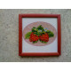 Mini Bead embroidery kit Strawberry