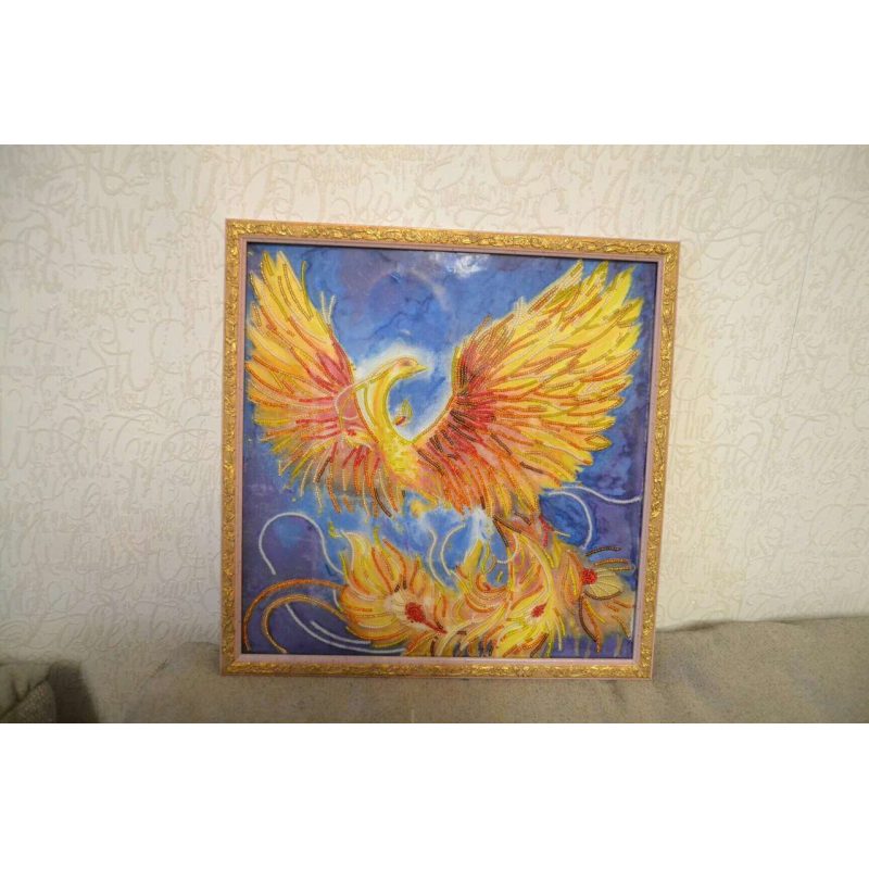 Charts on artistic canvas The Firebird