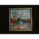 Charts on artistic canvas Reflection