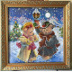 Charts on artistic canvas Magic Winter