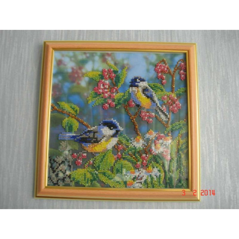 Charts on artistic canvas Morning Forest
