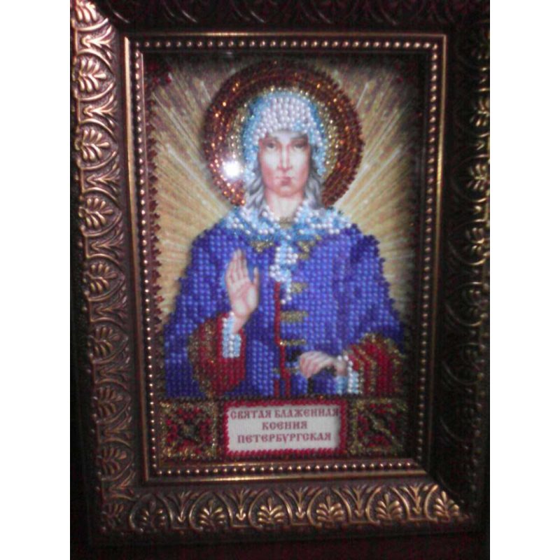St.Icons Mini Bead embroidery kits St. Xenia