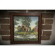 Charts on artistic canvas An Evening in the Country