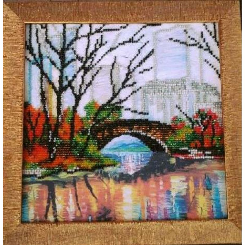 Charts on artistic canvas Reflection