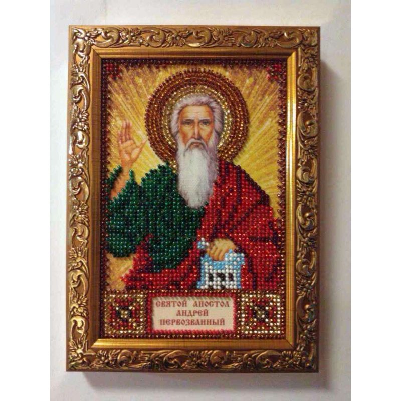 St.Icons Mini Bead embroidery kits St. Andrew