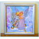 Charts on artistic canvas Cupids