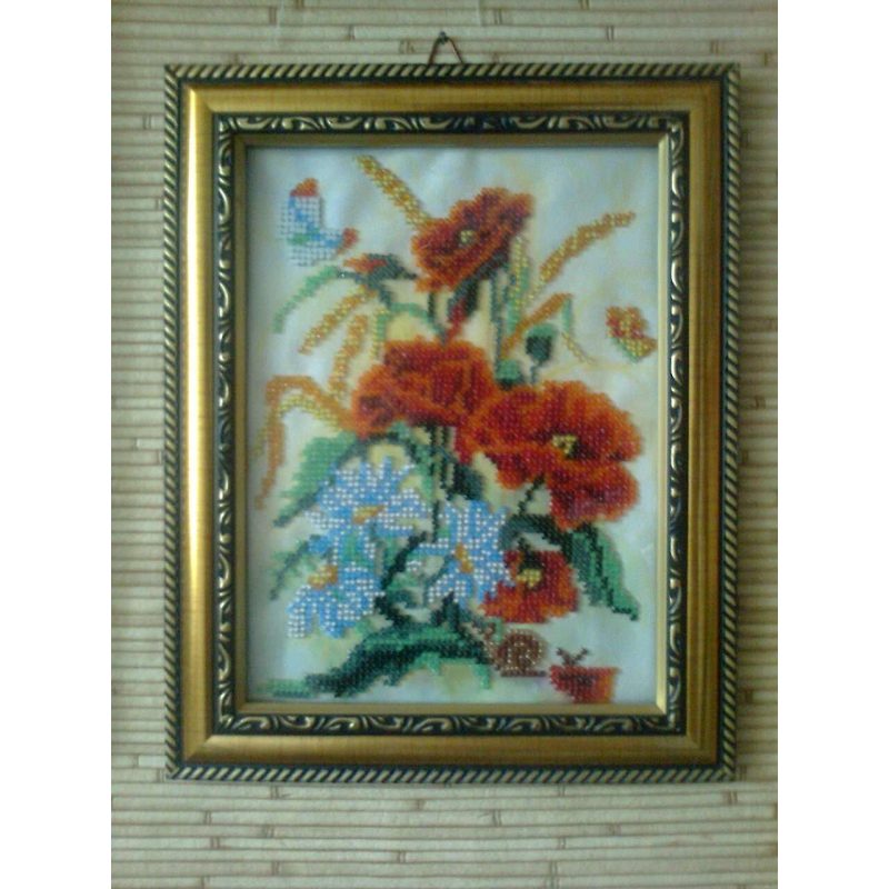 Charts on artistic canvas Bouquet