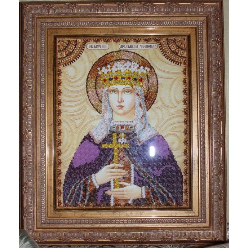 St.Icons Bead embroidery kits St. Ludmila