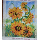 Charts on artistic canvas Sunny Flowers