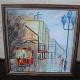 Charts on artistic canvas Rainy Evening