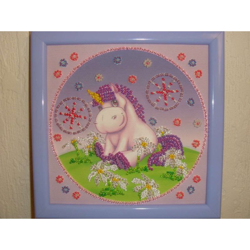 Mini Bead embroidery kit Pony