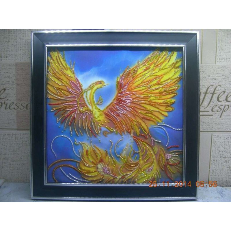 Charts on artistic canvas The Firebird