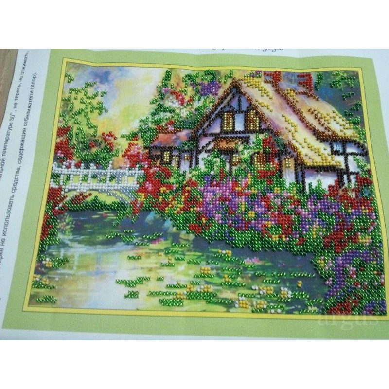 Main Bead Embroidery Kit The old bridge
