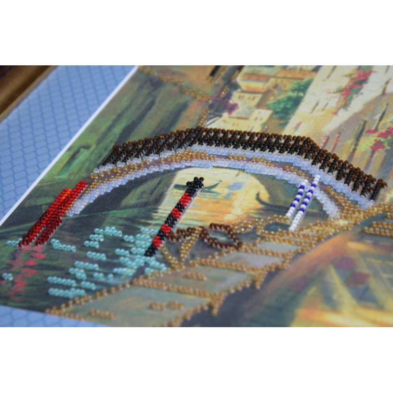 Main Bead Embroidery Kit Venetian Cafe