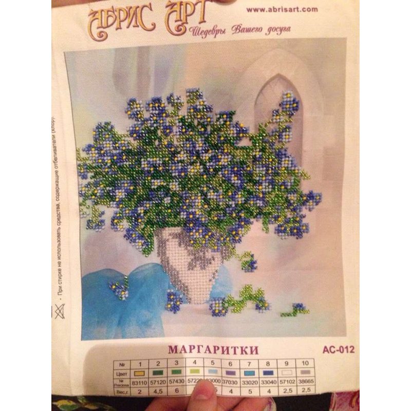 Charts on artistic canvas Daisy