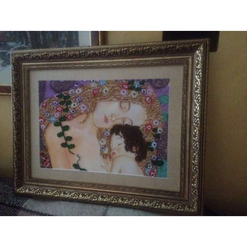 Main Bead Embroidery Kit Mother and Child