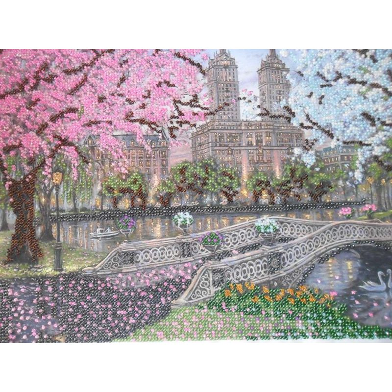Main Bead Embroidery Kit Spring bloom