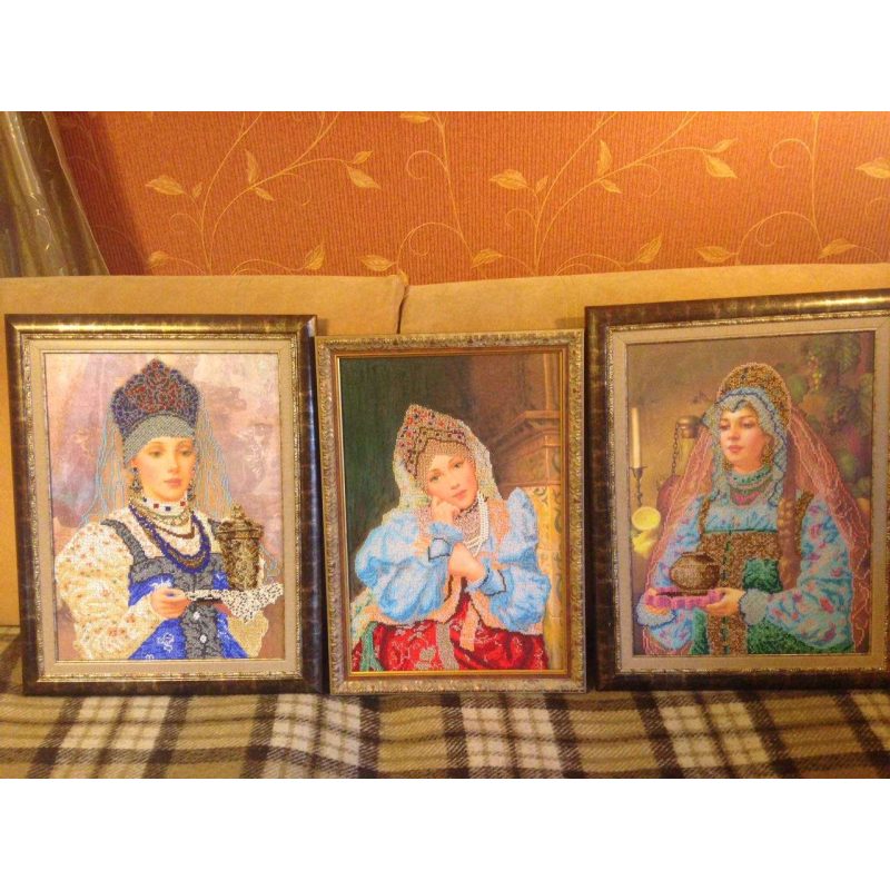 Main Bead Embroidery Kit Nastenka