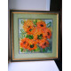 Charts on artistic canvas Gold of Summer