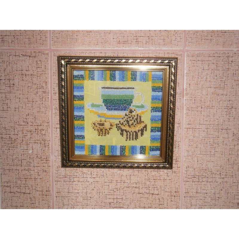 Main Bead Embroidery Kit Hot chocolate