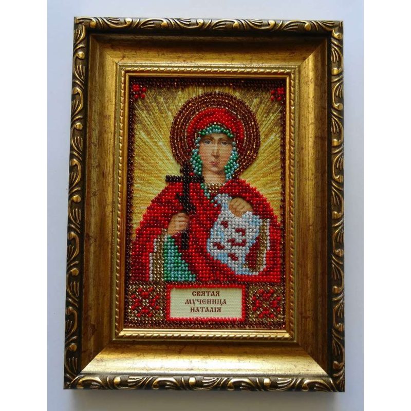 St.Icons Mini Bead embroidery kits St. Natalia