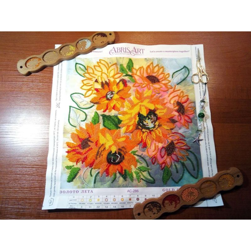 Charts on artistic canvas Gold of Summer