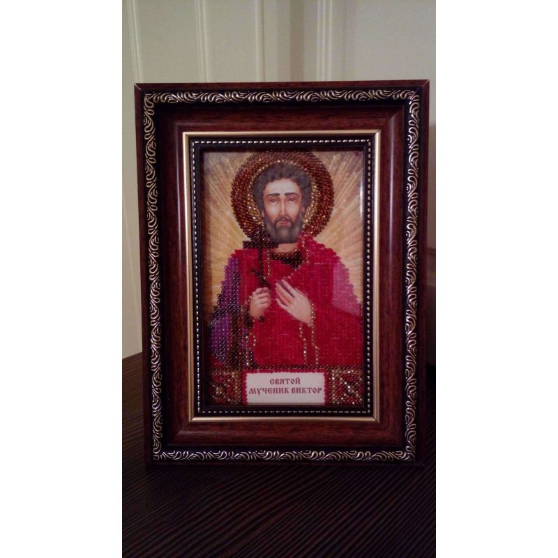 St.Icons Mini Bead embroidery kits St. Victor