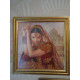 Charts on artistic canvas Flowers of India