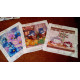Charts on artistic canvas Flower extravaganza