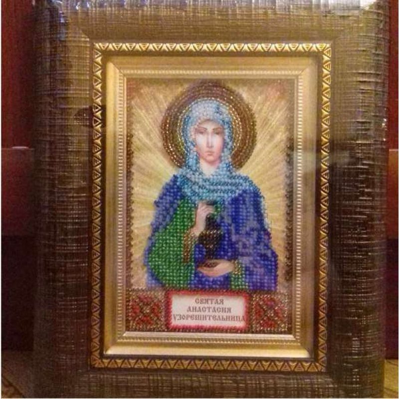St.Icons Mini Bead embroidery kits St. Anastasia