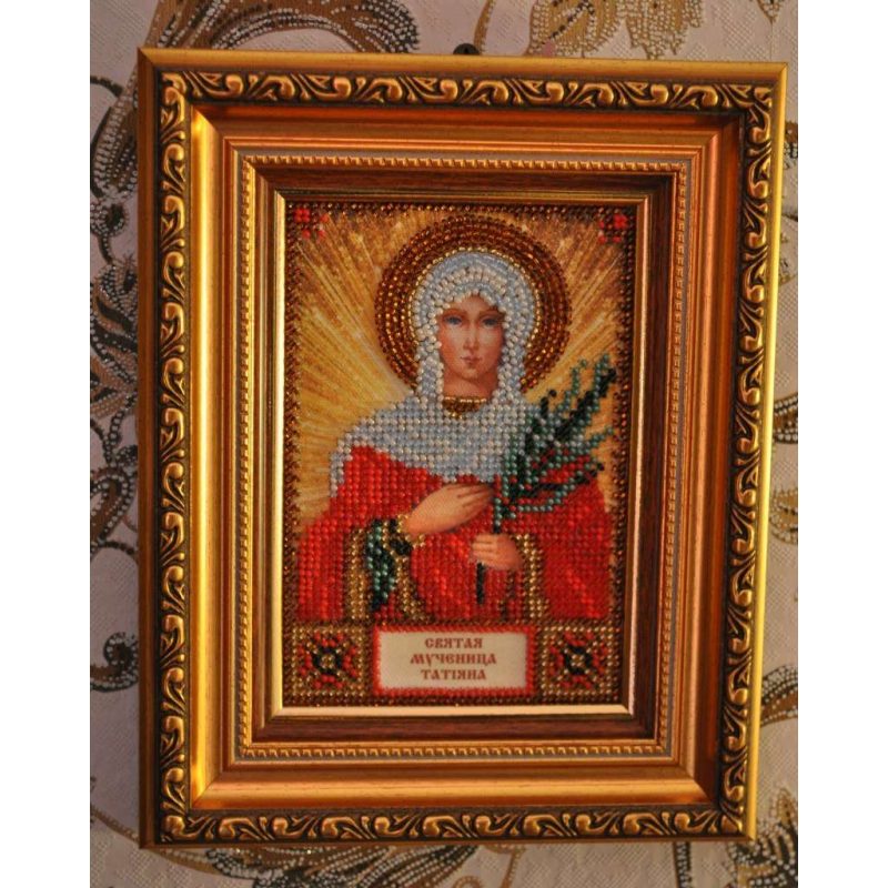 St.Icons Mini Bead embroidery kits St. Tatiana