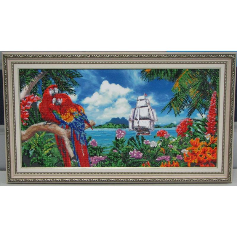 Main Bead Embroidery Kit Tropical Paradise