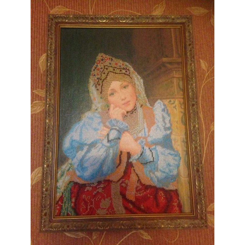 Main Bead Embroidery Kit Nastenka