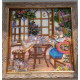 Charts on artistic canvas In the Sun Room