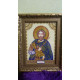 Icon's charts on artistic canvas St. Artemy