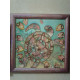 Charts on artistic canvas Sea turtle