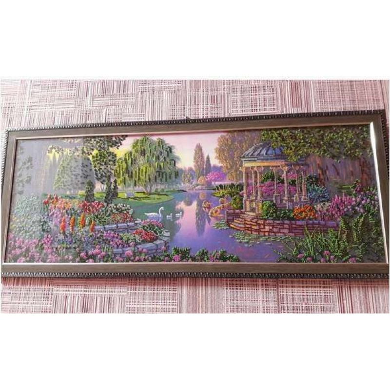 Main Bead Embroidery Kit By the pond