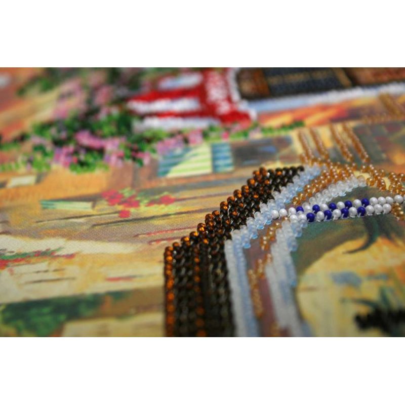 Main Bead Embroidery Kit Venetian Cafe
