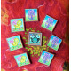 Mini Magnets Bead embroidery kit Easter egg – 1