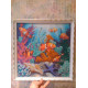 Charts on artistic canvas Under the Sea