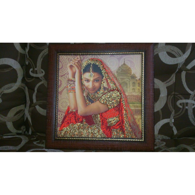 Charts on artistic canvas Flowers of India