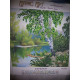 Charts on artistic canvas Birches
