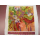 Charts on artistic canvas Autumn Girl