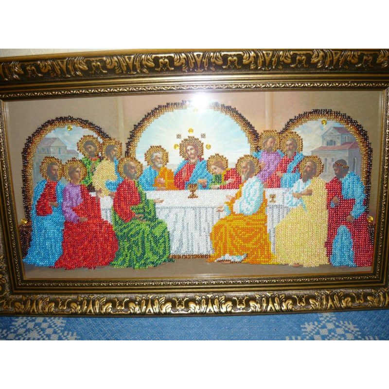 Main Bead Embroidery Kit The last supper