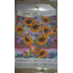 Charts on artistic canvas Sunflowers still-life